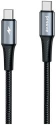 Proove WIREX PRO кабел USB-C/USB-C, 3A/60W, 480Mbps, 1, 5 м, алуминиева сплав, оплетка (CCWX11002201)