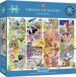 Gibsons Puzzle Gibsons din 1000 de piese - Prin anotimpuri (G6349) Puzzle
