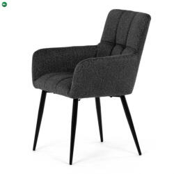  Szürke Szövet Étkezőszék. DCH-P3146 GREY2 - pepita