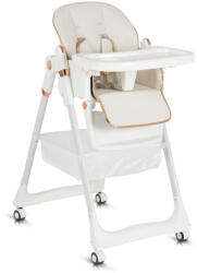 Moni Lindo multifunkciós etetőszék, kiegészítőkkel - Fehér - pepita