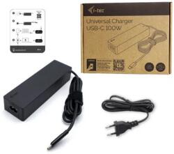 i-tec Univerzális Notebook AC Adapter, 100W, USB-C, PD 3.0 (CHARGER-C100W) (CHARGER-C100W)