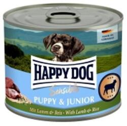 Happy Dog Supreme Sensible Puppy & Junior konzerv - bárány, rizs 200 g (148539)