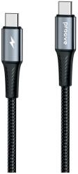 Proove WIREX PRO cablu USB-C/USB-C, 3A/60W, 480Mbps, 1, 5m, aliaj de aluminiu, împletit (CCWX11002201)