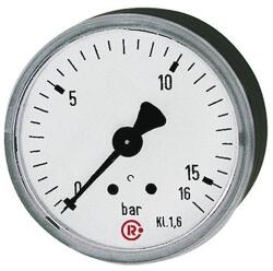 RIEGLER Manometru, conexiune parte din spate, Ø 50 mm, 0-4 bar, G1/4", RIEGLER (204-K) - constructii-mag