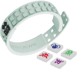 PIXIE CREW Brățară tematică creativă Space Invaders care strălucește în întuneric (OLP1009PXX-02-50)
