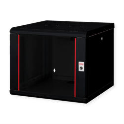 Roline 26.21. 0173 állvány 9U Falra szerelhető állvány Fekete (26.21.0173)