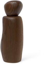 ferm LIVING Só- és borsdaráló PEBBLE 19 cm, barna, fa, kemény LIVING (FERM1104266195)