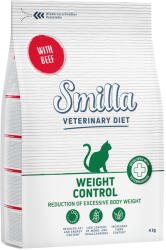 Smilla Veterinary Diet 4kg Smilla Veterinary Diet Diabetes & Weight Control marha száraz macskatáp