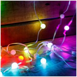 Phenom Smart fényfüzér, USB csatlakozó, 33 db RGBIC LED, 5 m, Bluetooth + zene mód, IP65, 58382D