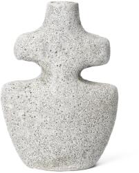 ferm LIVING Suport de lumânare pentru cină YARA 17, 5 cm, gri, gresie, ferm LIVING (FERM1104268188)