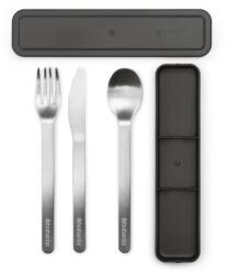 Brabantia Set de tacâmuri de masă MAKE & TAKE, set de 3 buc, oțel inoxidabil, Brabantia (BRAB238826) Tacam