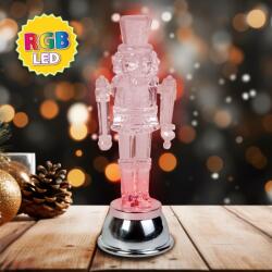 Family Collection LED-es ólomkatona dekoráció, RGB LED, 15 x 5 x 5 cm, elemes, 58975