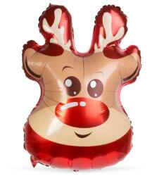 Family Collection Karácsonyi lufi, alumínium fólia, rénszarvas, 70 x 48 cm, 58241C