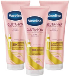 Vaseline Dewy Radiance szérumos testápoló (3x200 ml)