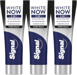 Signal Better tier White Now 3in1 Original fogkrém (3x75 ml)