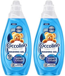 Coccolino Wonder Wash Odor Defence folyékony mosószer 2x1480 ml (74 mosás)