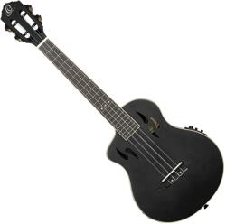 Ortega Guitars RTPS-U-SBK-L Satin Black Tenor ukulele