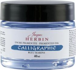 Jacques Herbin Calligraphy Kalligrafikus tinta Navy Blue 40 ml 1 db (11318T)