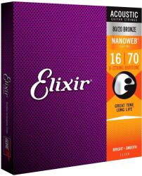 Elixir 11308 Nanoweb 16-70 Akusztikus gitárhúrok (11308)