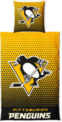 Fosho Lenjerie de pat Fosho DOTS Pittsburgh Penguins 135x200 + 80x80cm Lenjerie de pat