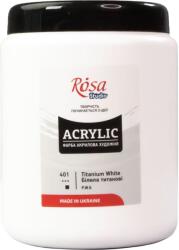 Rosa 322001401 Akril festék Titanium White 1000 ml 1 db (322001401)