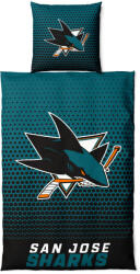 Fosho Lenjerie de pat Fosho DOTS San Jose Sharks 135x200 + 80x80cm Lenjerie de pat