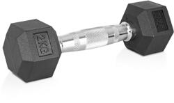 inSPORTline Hatszögű kézisúlyzó inSPORTline Hexclusive 2 kg, ergonomikusan kialakított csúszásmentes fogantyú, tartós felület, precíz kivitelezés (29994)