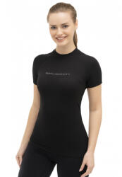 Brubeck Női rövid ujjú póló Brubeck 3D Run PRO, kiváló hőszigetelés, maximális izzadságelvezetés, alkalmazkodó anyag fekete M