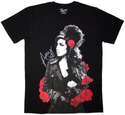 Amy Winehouse Rose Portrait Black S Ing (AMYTS09MB01)