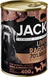 Jack állateledel felnőtt kutyáknak májjal - 400 g