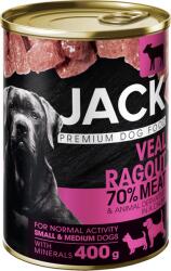 Jack állateledel felnőtt kutyáknak borjúhússal - 400 g