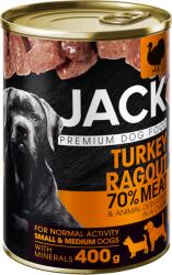 Jack állateledel felnőtt kutyáknak pulykahússal - 400 g