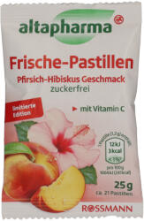 Altapharma frissítő cukorka barack ízesítéssel - 25 g