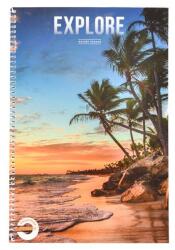 T-Creativ A/4 méretű spirál füzet vonalas