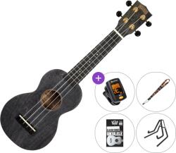 Mahalo MS1TBK SET 2 Transparent Black Szoprán ukulele