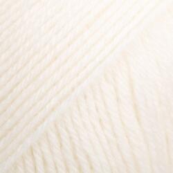 DROPS Design Fabel Uni Color 100 Off White Kötőfonal (1070100)