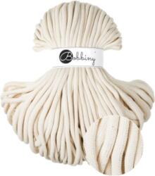 Bobbiny Jumbo Macrame Cord 9 mm 100 m Shiny Natural Zsinór (BS-E128)