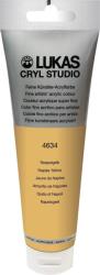 LUKAS Cryl Studio Plastic Tube Akril festék Naples Yellow 125 ml 1 db (746340012)