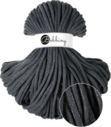 Bobbiny Jumbo 9 mm 100 m Shiny Charcoal Zsinór (BS-E127)