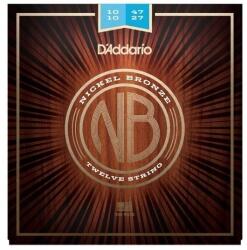D'Addario NB1047-12 Akusztikus gitárhúrok (<![CDATA[NB1047-12]]>)