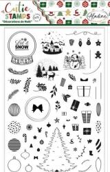 Aladine 03974 Bélyegzőkészlet karácsonyi díszek 71 db (03974)
