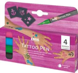 Kreul Tattoo Pen Set Hegykészlet Anchor, Stars, Butterfly 4 db (<![CDATA[62171]]>)