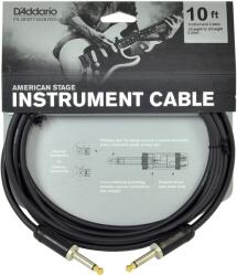 D'Addario PW-AMSG-10 3 m Egyenes - Egyenes Hangszerkábel (PW-AMSG-10)