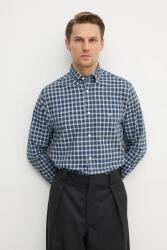 Gant pamut ing - sötétkék S - answear - 25 990 Ft