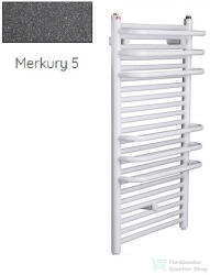 Radeco ARIA A4-400/2 1060x435 törölközőszárítós radiátor, MERKURY 5 (metál sötétszürke) színben (Radeco_ARIA_A4_400_2_MERKURY5)