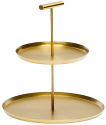 Kave Home Rozsdamentes acél emeletes kínálótálca Aruc - Kave Home