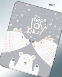 Gamberritos takaró szuperpuha 110x140cm szürke 10874 - babycenter-online