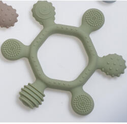  Gamberritos rágóka szilikon zöld 11021 - babycenter-online