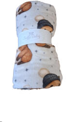 Soffi Baby Baby takaró plüss dupla bézs hörcsög 75x100cm - babycenter-online