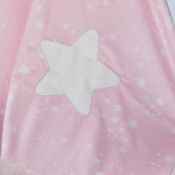 Gamberritos takaró plüss 80x110cm csillagos rózsaszín 10721 - babycenter-online